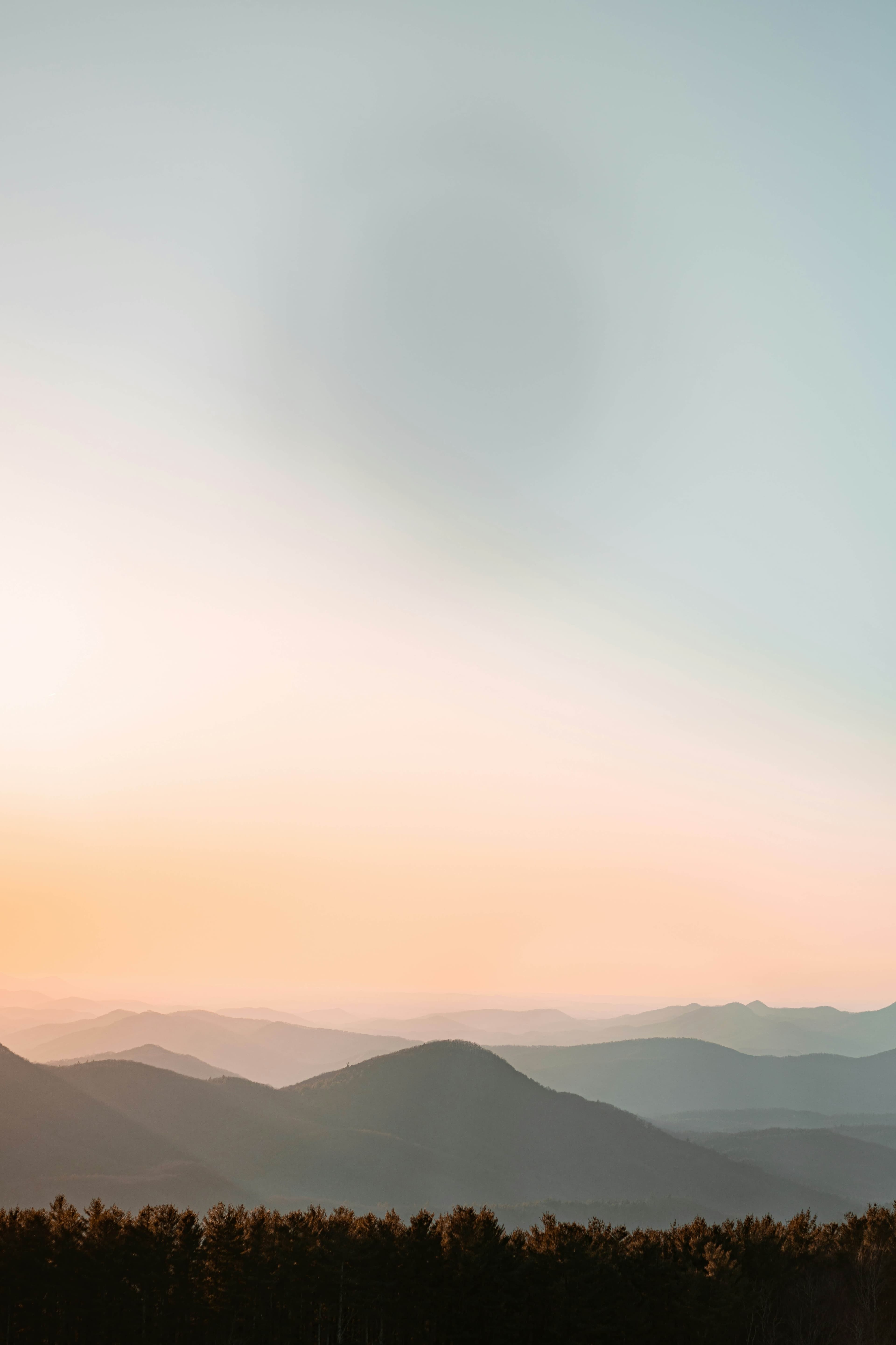 Blue Ridge mountain landscape
